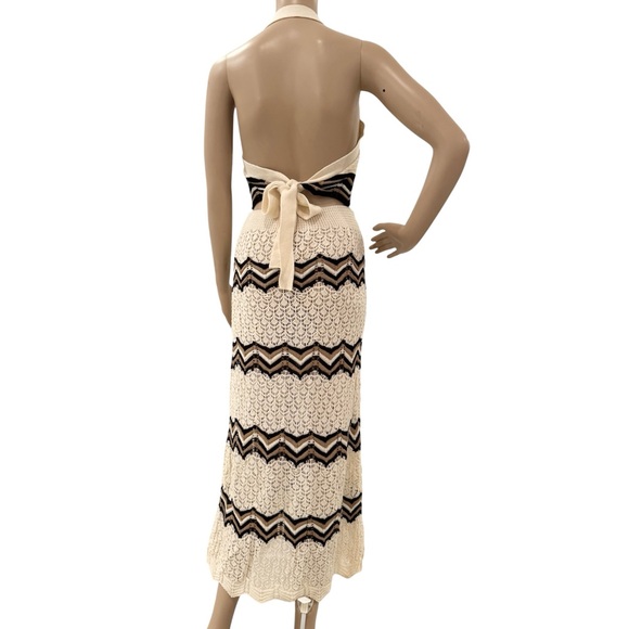 Open Back Cotton Knited Set - Picture 2 of 5